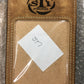 MGL Leather Trade Show Badge Holders