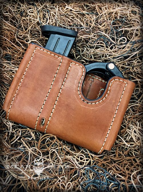 Mean Gene Leather | MGL “Pistol/Handcuff” Burro Pouch